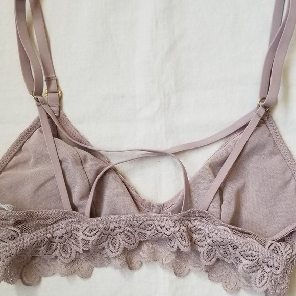 Aerie desert lace triangle bralette XXS - Picture 7 of 11